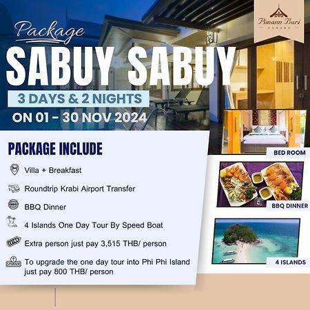 Pimann Buri Pool Villas Ao Nang Krabi Sha Plus Eksteriør billede